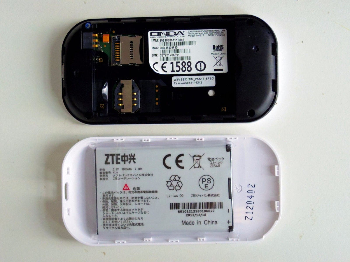 Unlocked ZTE MF51 UMTS 850/1900/2100Mhz 14.4 WIRELESS ROUTER