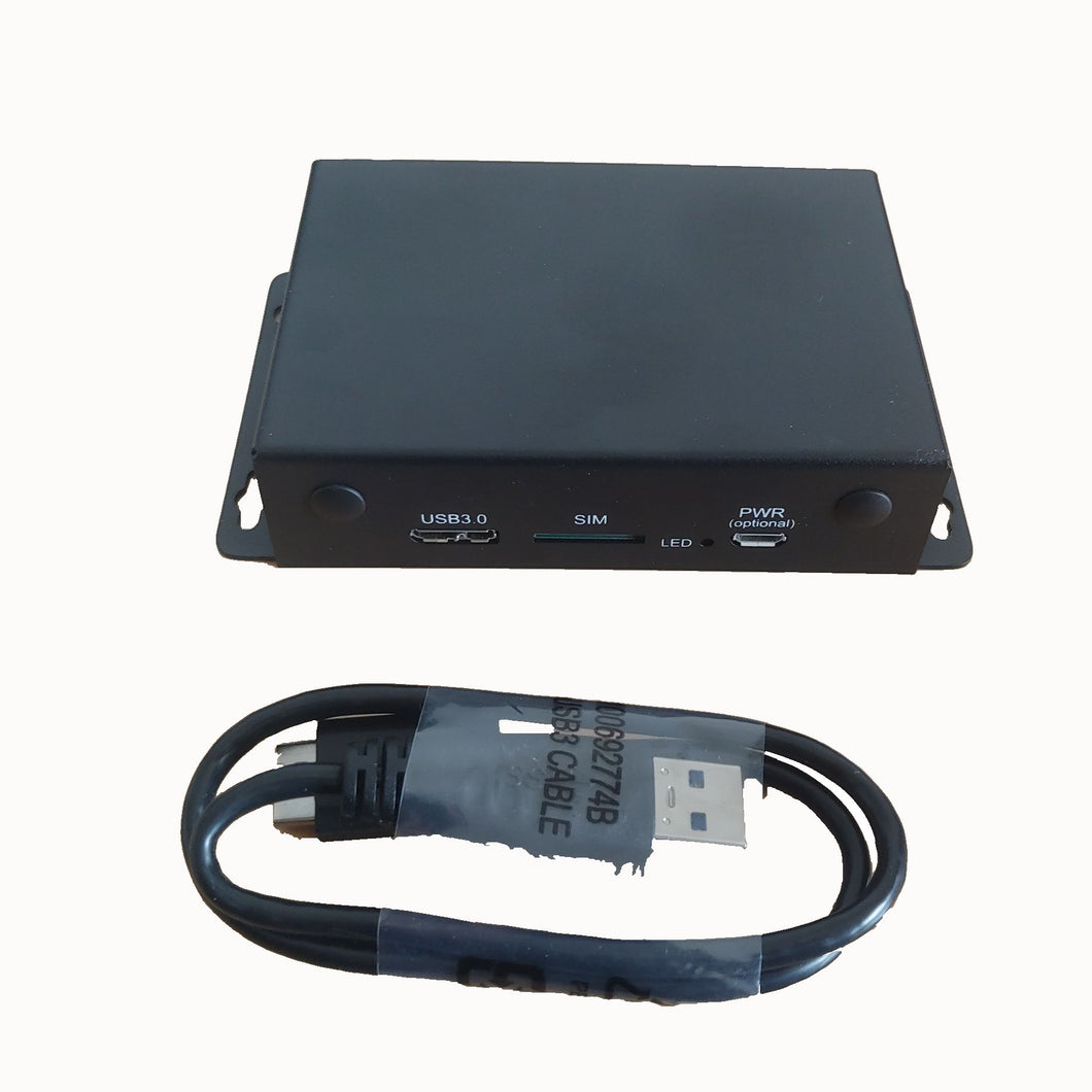 Dual-Q Minipcie to USB3.0  adapter Enclosure with Sim Card Slot fit for Teliet LM960 Quectel EP06 Sierra Wireless MC7455