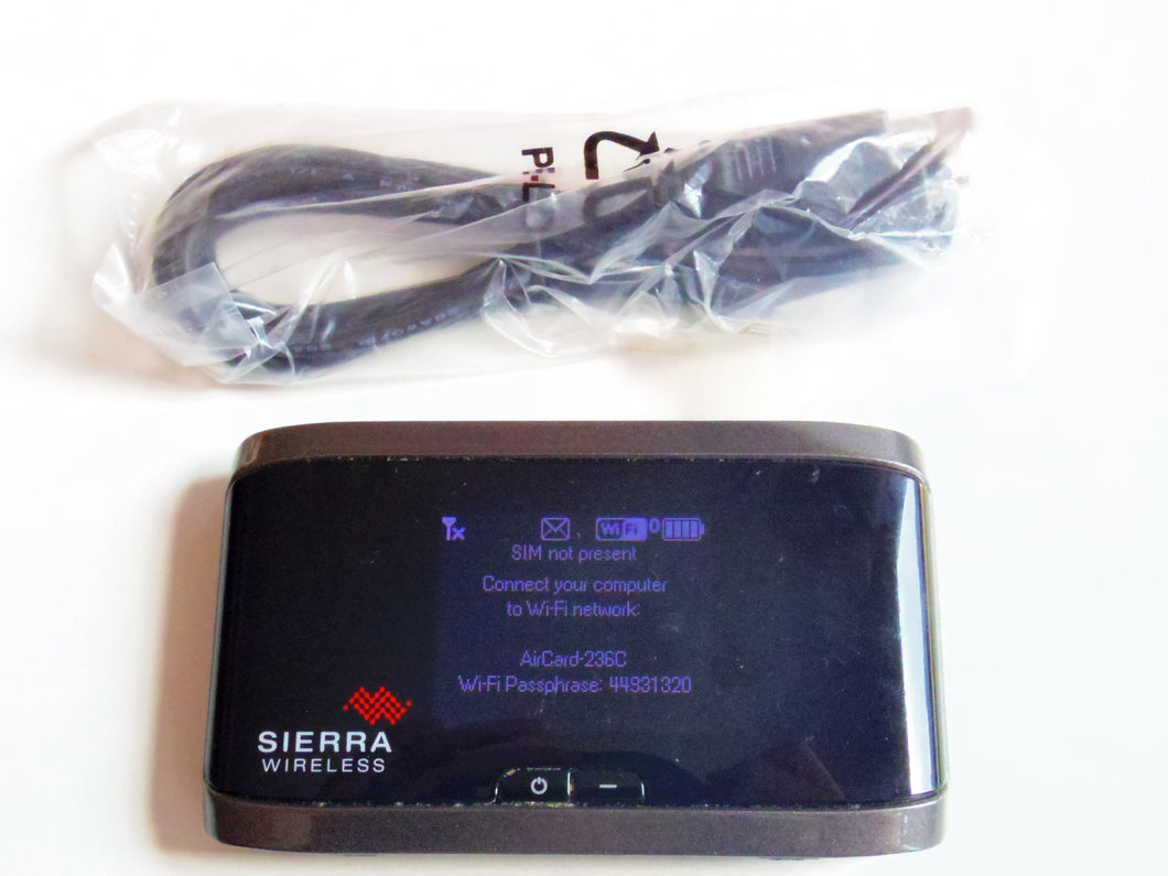 Unlocked Sierra Wireless Aircard 763s Mobile Hotspot LTE AWS/2600 sent from USA