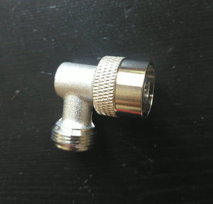 N Male to N Female Right Angle Adapter