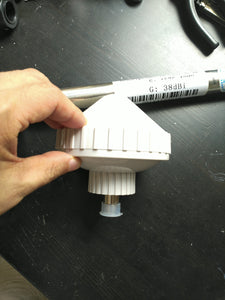 38dB High Gain GPS Timing Antenna Lightning Surge Protection & Mount Kit