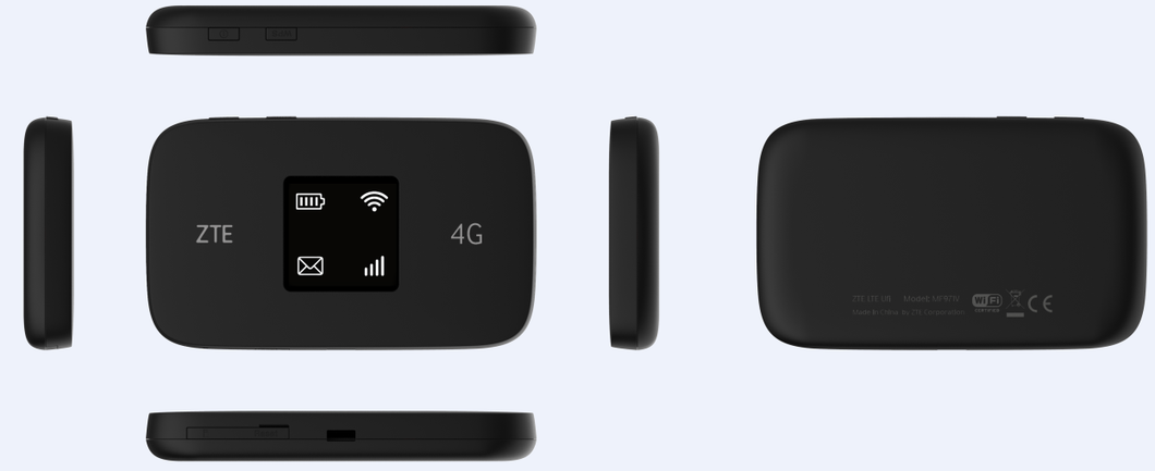 Unlocked ZTE MF971R Mobile 4G LTE WiFi hotspot router (CAT 6)  2xCarrier Aggregation fit for EU&Asian&AU Network