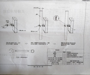 ODP-065R09NBNJ-G Two Ports Dual Band 820-960/1710-2690Mhz Outdoor Antenna Ship from China