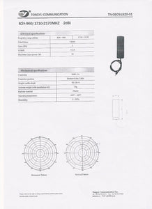 Huawei D602 crc9 3G antenna for E160 E169 E173 e303 e367 e1820 k4505,etc.US Ship