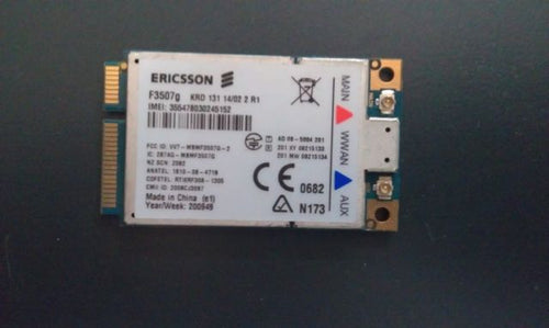 Universal Ericsson F3507G HSDPA WWAN MINI PCI-E+GPS Ship from China