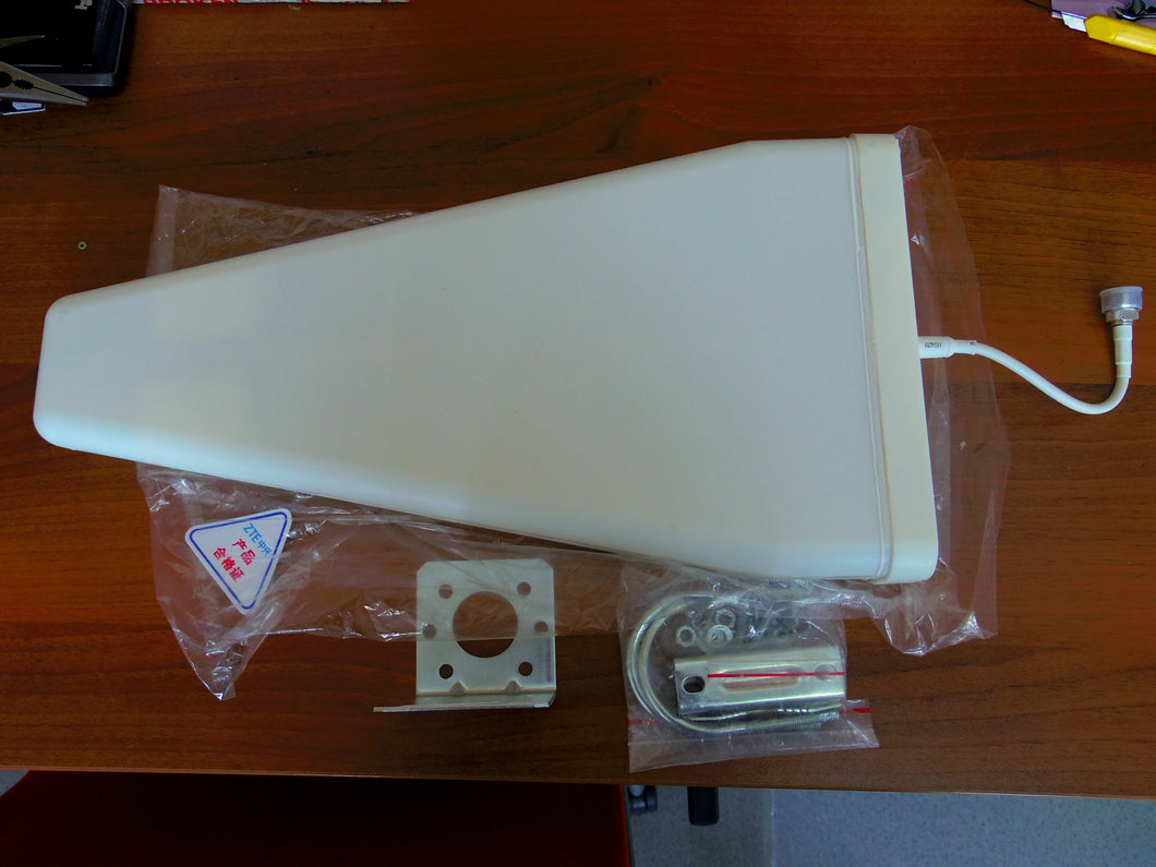 ZTE 9-10dBi 4G Log Periodic Directional Outdoor Antenna B315 B593 with 10m Cable US Ship